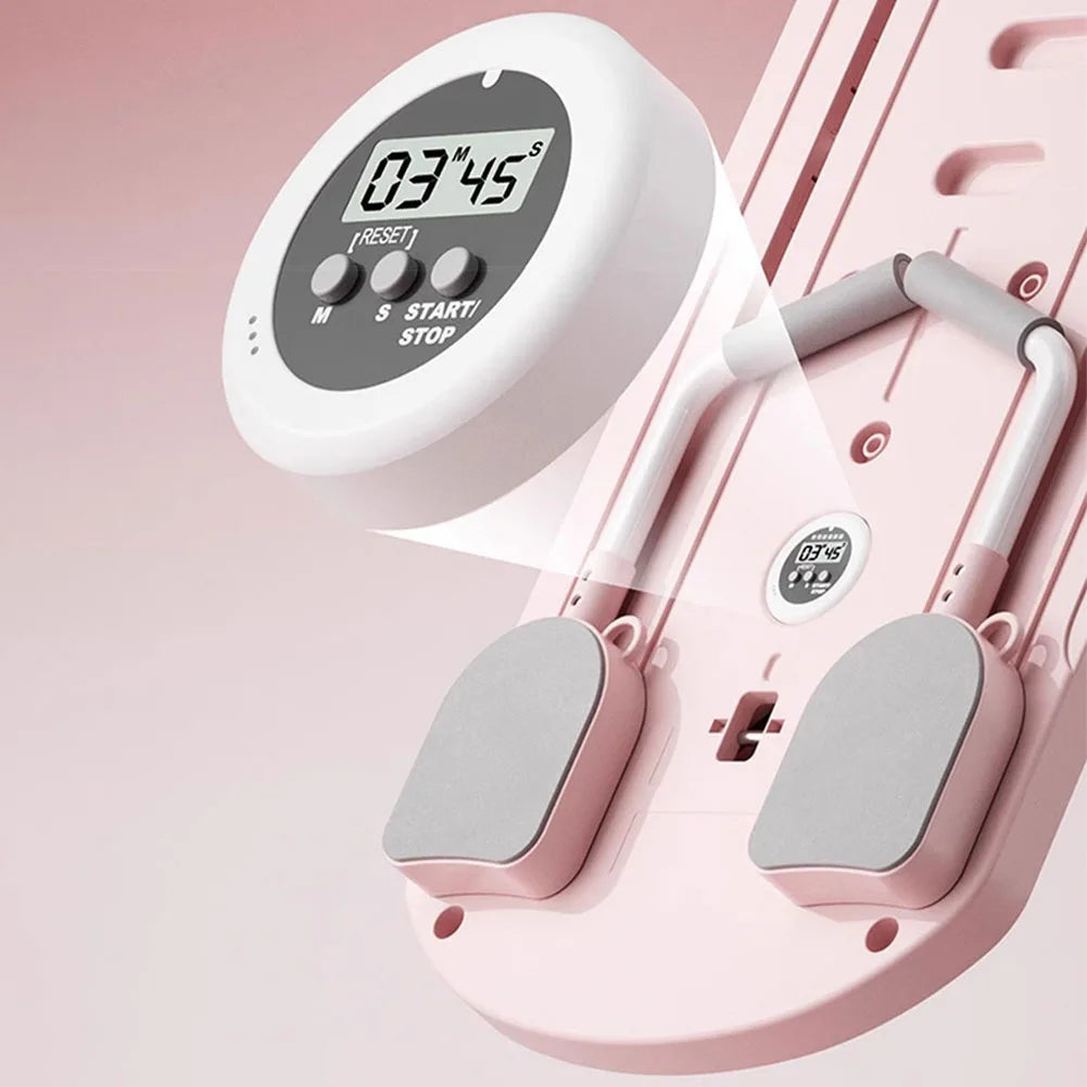 Multifunctional Fitness Board Exercise Machine Non Slip Workout Board Foldable Push Up Board Home Gym Equipment with Counter